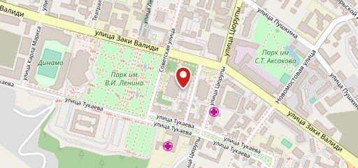 Столовая комбината питания Республики Башкортостан на карте