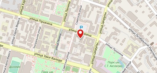 Комбинат питания Республики Башкортостан на карте