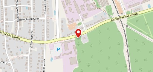 Столовая на карте