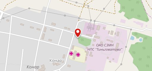 Столовая на карте