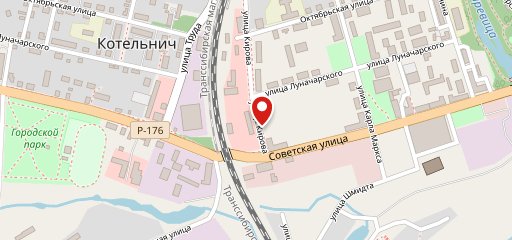 Столовая Кооперативного техникума на карте