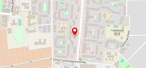 Столовая на карте