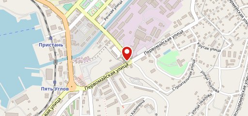 Столовая на карте