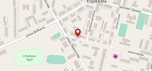 Столовая на карте