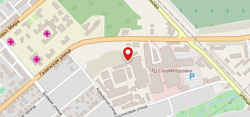 Столовая на карте