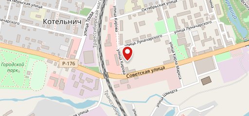 Столовая на карте