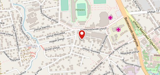 Столовая на карте