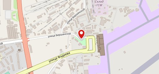 Столовая на карте
