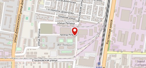Столовая на карте