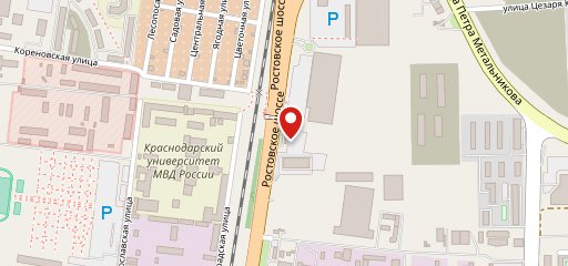 Столовая на карте