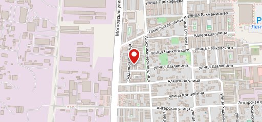 Столовая на карте