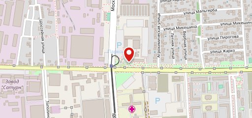Столовая на карте