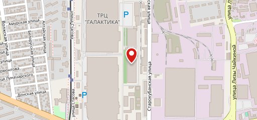 Столовая на карте