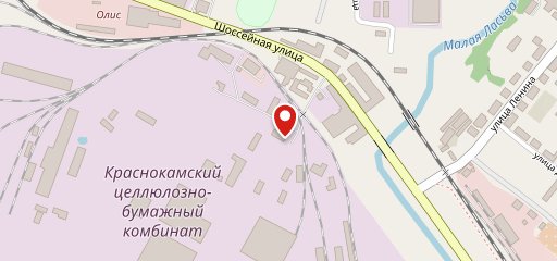Столовая на карте