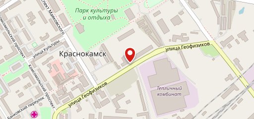 Столовая на карте