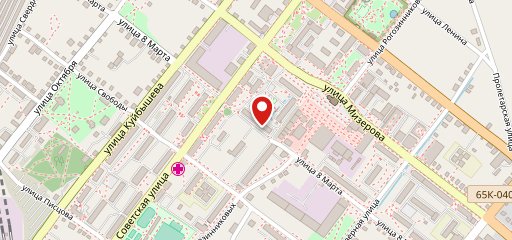 Столовая на карте
