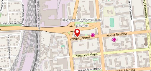 Столовая № 1 на карте
