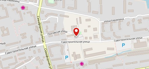 Столовая на карте