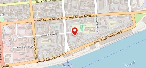 Столовая на карте