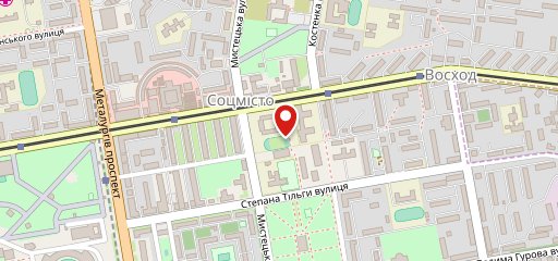 Столовая на карте