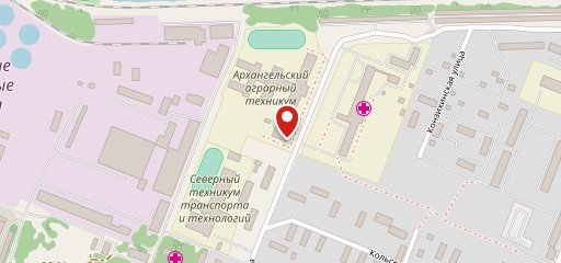 Столовая на карте