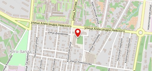 Столовая Саранск на карте