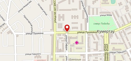 Столовая на карте