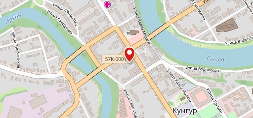 Столовая на карте