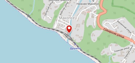 Столовая на карте