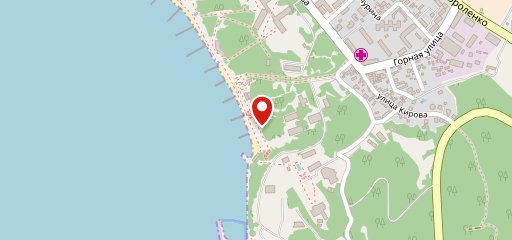 Столовая Лазурь на карте