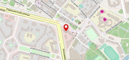 Ленинград на карте