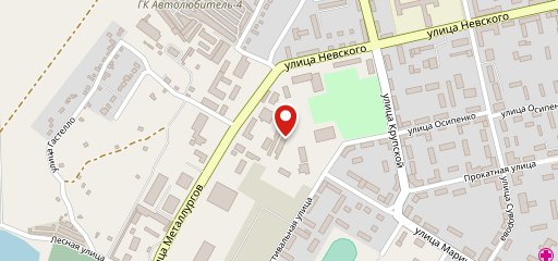 Столовая на карте