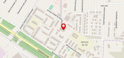 Столовая на карте