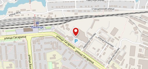 Столовая на карте