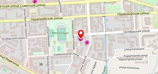 Столовая на карте