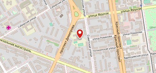 Столовая Лицей №22 «Надежда Сибири» на карте