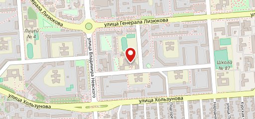 Столовая Лицея №1 на карте