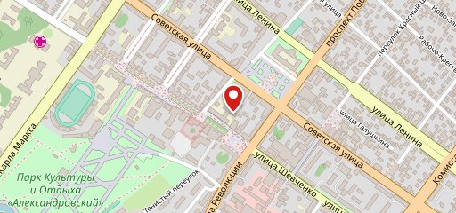 Столовая Лицея 3 на карте
