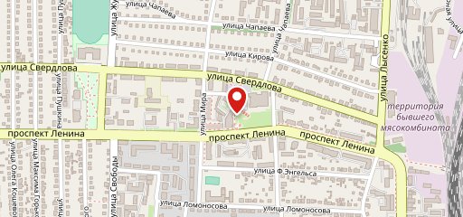 Столовая на карте