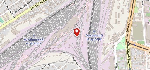 Столовая локомотивного депо на карте