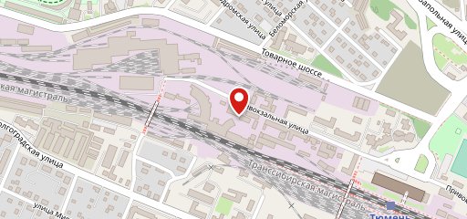 Столовая Локомотивных Бригад на карте