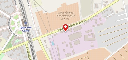 Столовая на карте