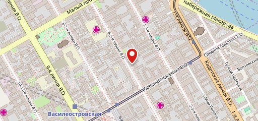 Столовая ложка на карте