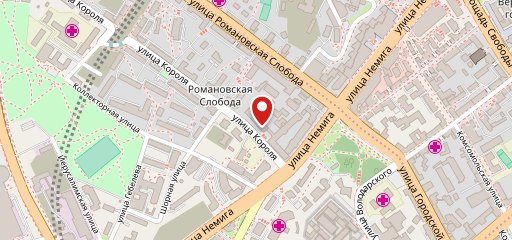 Столовая Луч на карте