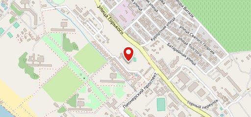 Столовая Лучезарного на карте