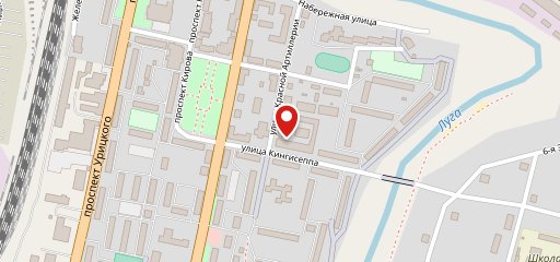 Столовая на карте