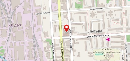 Столовая на карте