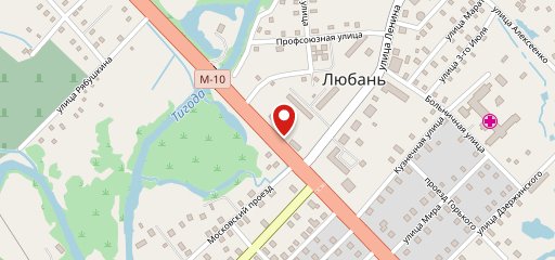 Столовая на карте