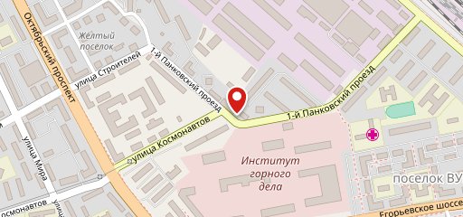 Столовая на карте