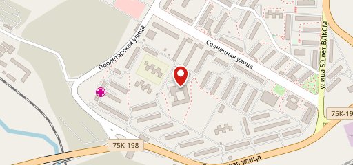 Столовая Любимая на карте